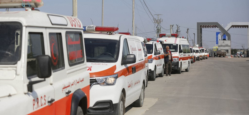 Egyiptomi tájékoztatási szolgálat: több mint 14 ezer külföldit evakuáltak eddig a Gázai övezetből