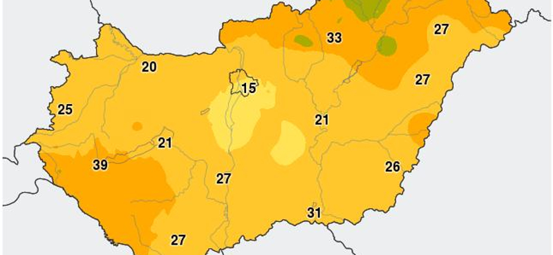 Porvihar söpörhet ma végig Magyarországon