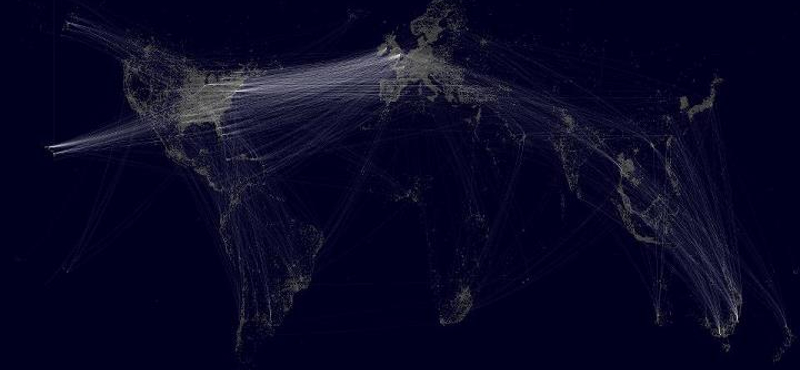 Infografika: a Facebook tudja, hova utazott idén leggyakrabban a világ