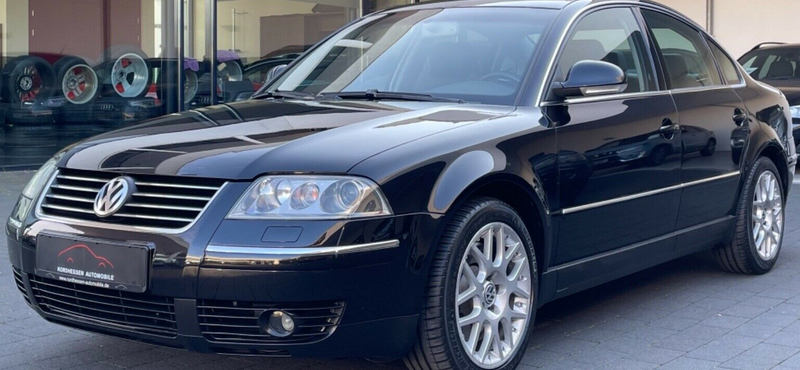 Ritka mint a fehér holló: keveset futott VW Passat W8 vár új gazdára