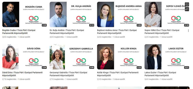 Tiktokker orvos, sikeres nők, Brüsszelben edződöttek, jogászok és csalódottak Magyar Péter pártjának EP-jelöltjei