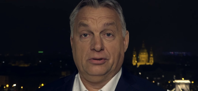 Orbán a teraszáról figyelte, ahogy elcsitul a budapesti forgalom