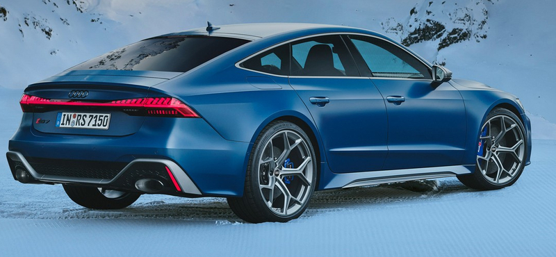3,4 másodperc alatt gyorsul fel 0-ról 100-ra az új Audi RS7 performance