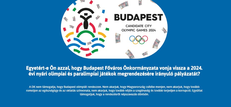 Fals aláírásgyűjtéssel hekkelhetik meg az olimpiaellenes népszavazást Gyurcsányék