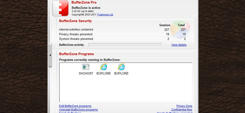 A hét Windows alkalmazása: BufferZone Pro - védjük rendszerünket  a káros alkalmazásoktól