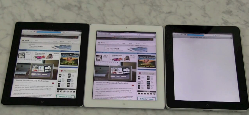 iPad 2 vs új iPad: alkalmazások elindulása és weboldalak betöltése [videó]