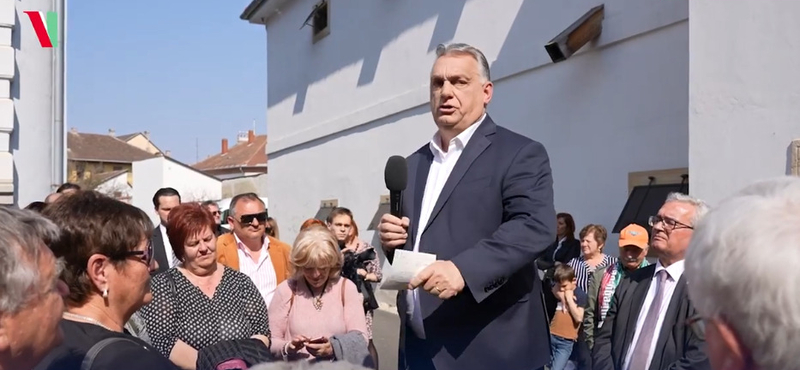 Orbán Viktor gyerekekkel, szimpatizánsokkal pózolt Nagykanizsán