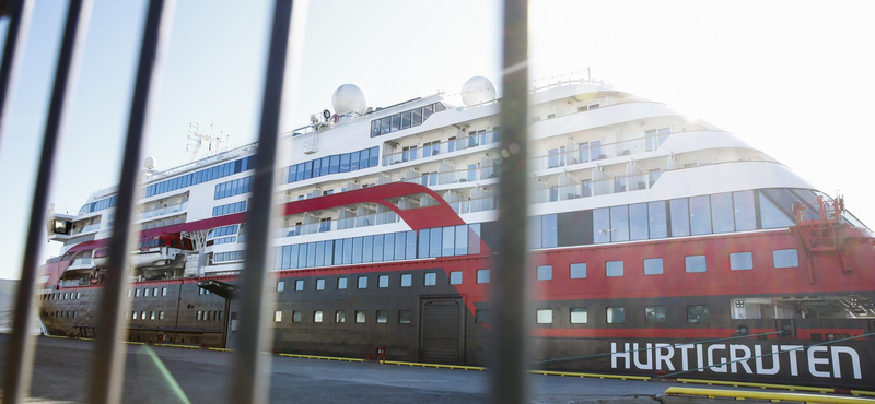 Többtucatnyi koronavírus-fertőzöttet találtak egy norvég turistahajón