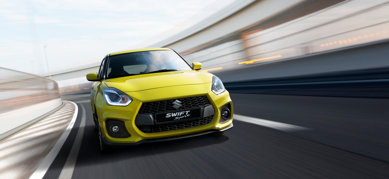 Ez a Suzuki nem kér elnézést: itt a könnyű és erős új Swift Sport