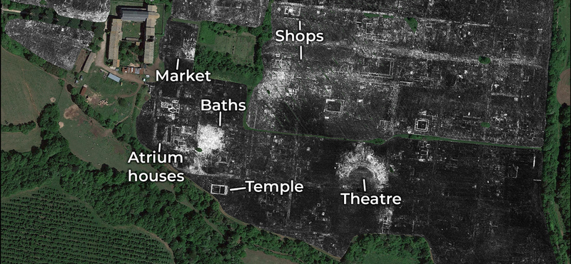 Radarral tártak fel egy teljes római kori várost Olaszországban