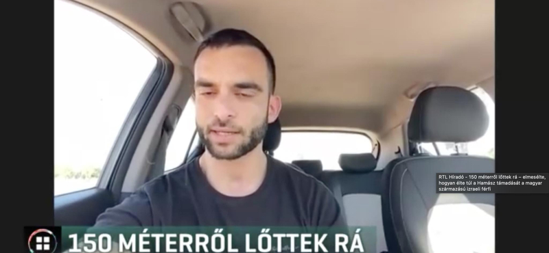 "Holttesteket, égő testeket láttam mindenhol" - egy magyar származású férfi az izraeli zenei fesztiválról