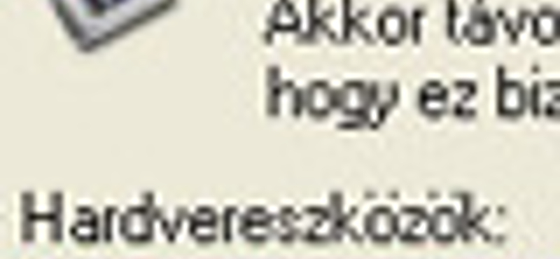 Windows XP: USB eszköz eltávolítása ikon nélkül