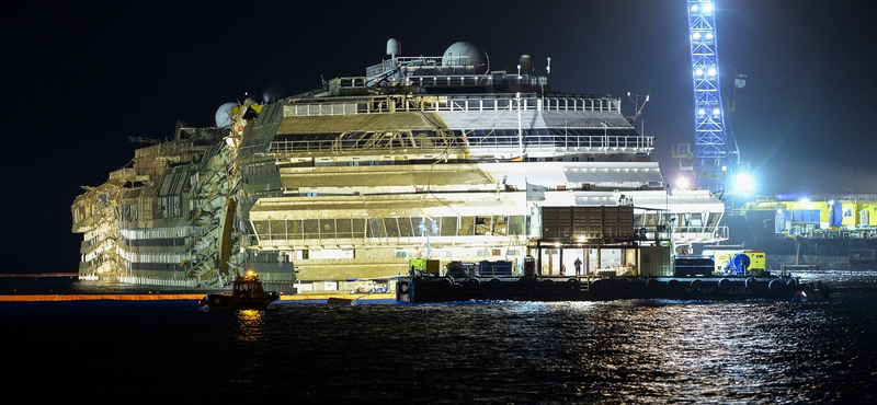 "Nem volt gyerekjáték, és még nincsen vége" – szellemhajó lett a Costa Concordia