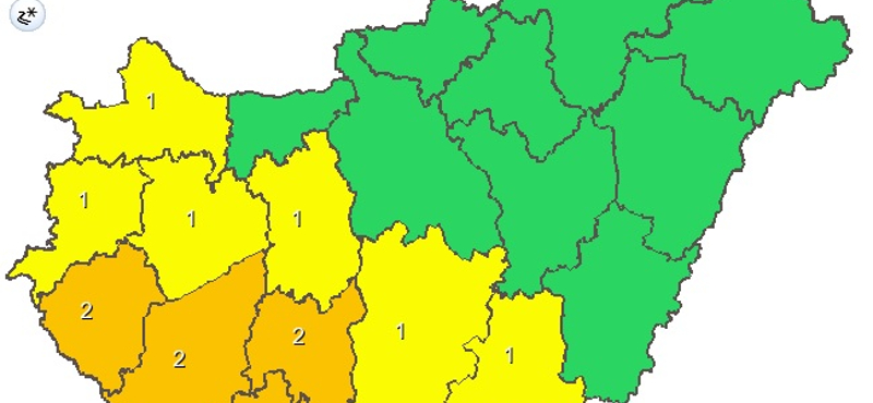 Köd, havazás, ónos eső – az ország felére figyelmeztetést adtak ki