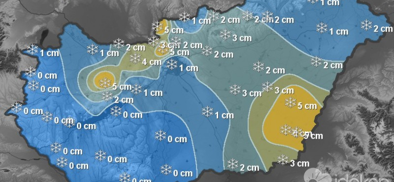 Éjjel látványhó érkezik az országba - térképpel!