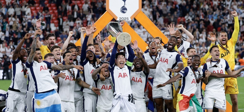 41 év után diadalmaskodott nemzetközi porondon a Tottenham