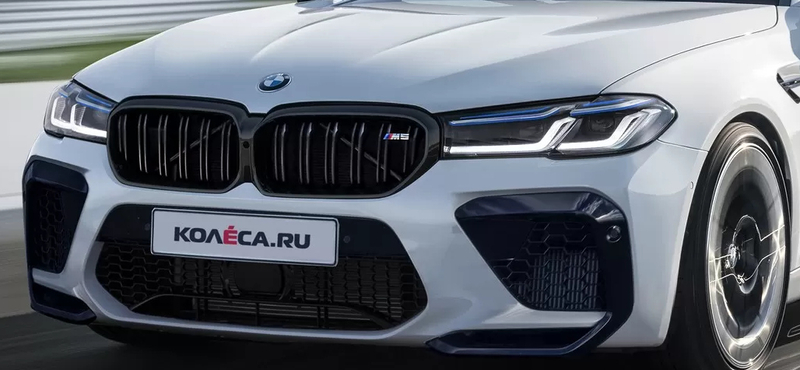 Így mutathat a jövő héten érkező új BMW M5