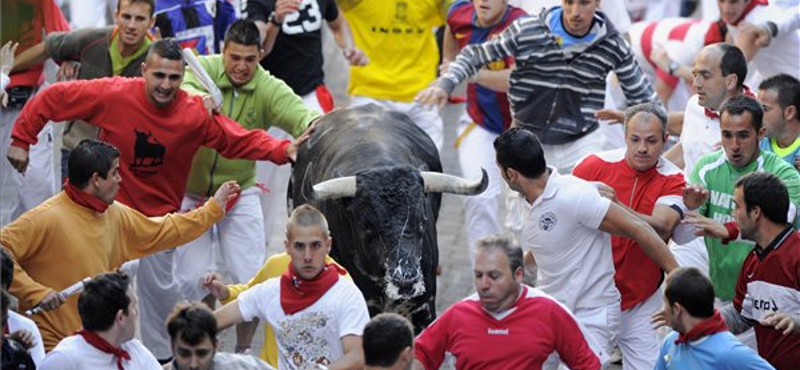 Vérengzés a San Fermin fesztiválon (brutális képek)