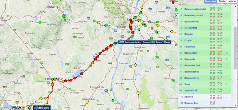 Hatalmas késések a balatoni vasútvonalakon