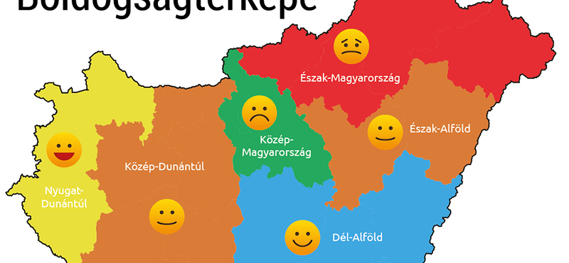 Térkép készült a magyar boldogságról