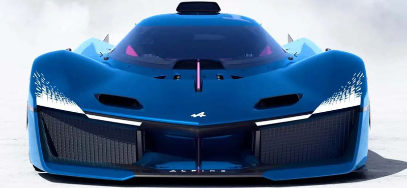 Ferrari-konkurens lesz az Alpine első utcai hiperautója