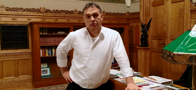 Rendkívüli hírekkel jelentkezett Orbán Viktor zsebtévéje