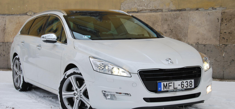 Peugeot 508 SW GT-teszt: stílusos menedzserkombi 