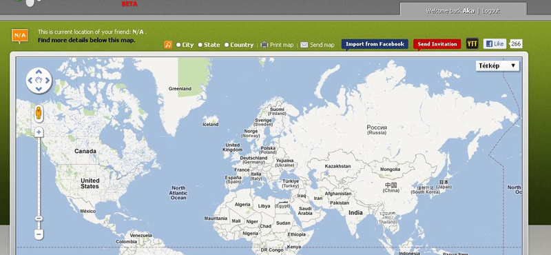 Különleges térkép: itt élnek a barátaim