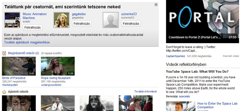 Tízszer annyi videó megy fel a Youtube-ra, mint 2007-ben