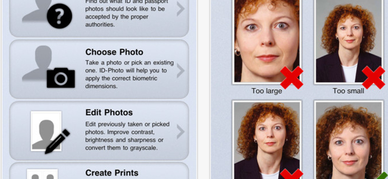 Igazolványkép készítése iPhone-nal