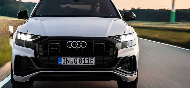 462 lóerő és zöld rendszám: itt a plugin hibrid Audi Q8