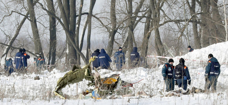 30 hektáron szóródtak szét a lezuhant orosz gép alkatrészei