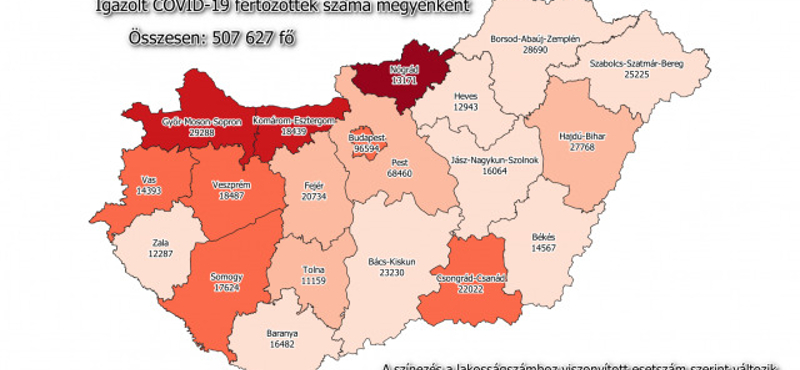 Koronavírus: majdnem ezren vannak már lélegeztetőgépen, 9444 új fertőzöttet találtak