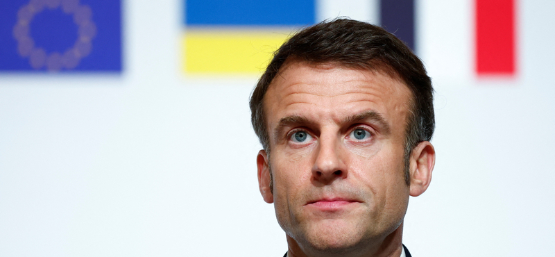 Macron kitart amellett, hogy szükség lehet a Nyugat által végrehajtott szárazföldi műveletekre Ukrajnában