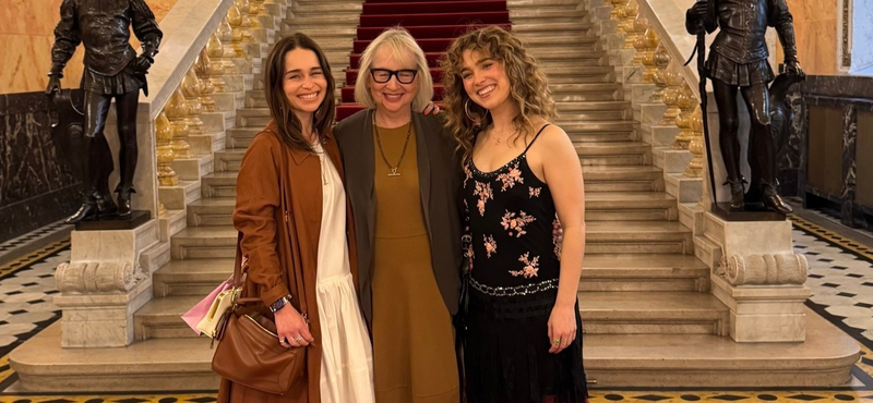 Emilia Clarke az Operaházban járt