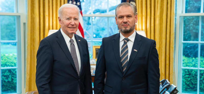 Bejutott a magyar nagykövet Joe Biden amerikai elnökhöz