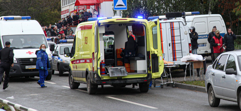 Iskolai lövöldözés volt Oroszországban, többen meghaltak