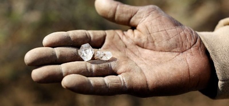 Hatalmas gyémántláz robbant ki Dél-Afrikában, de kiderült, hiába