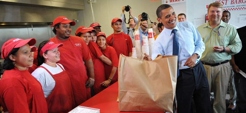 Globális fánkozóban, csirkézőben és tacózóban sem ehetünk itthon, de Obama kedvenc gyorsétterme már közeledik