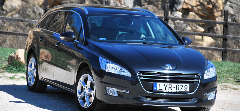 Peugeot 508 SW teszt: nagy autó, kis fogyasztás