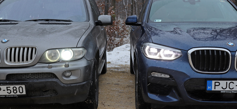Felnőtt a feladathoz: egymás ellen küldtük a régi BMW X5-öt és az új X3-at