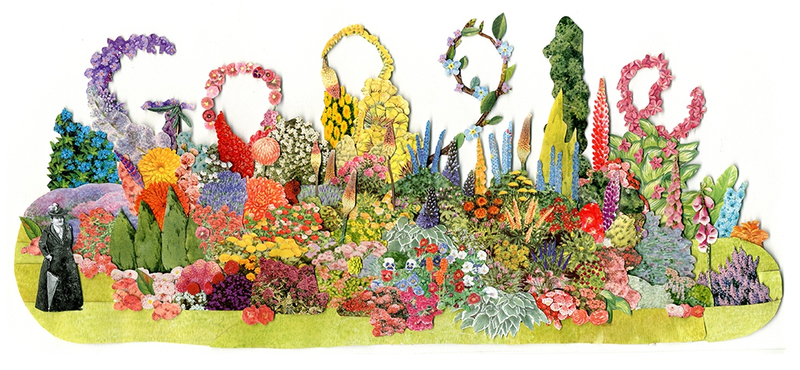 Miért van ma ez a rengeteg virág a Google kereső főoldalán, és ki az a Gertrude Jekyll?