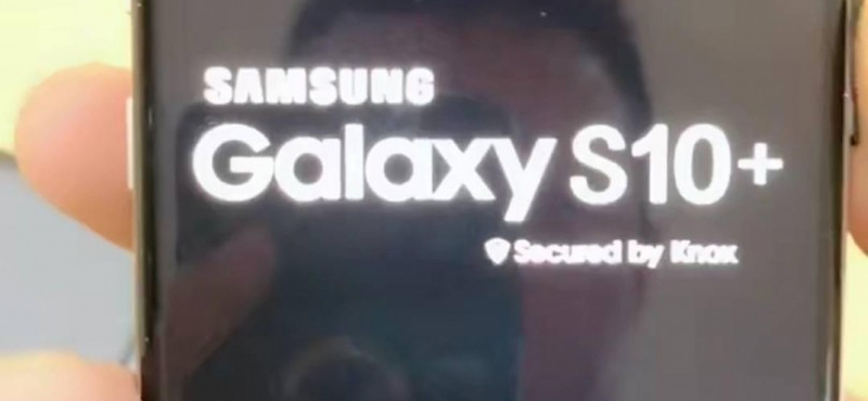 Újabb kémfotó buktatta le a Samsung Galaxy S10+ előlapját