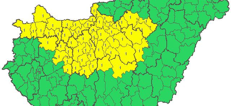 Viharos szél: citromsárga riasztást adtak ki több helyen - fotó