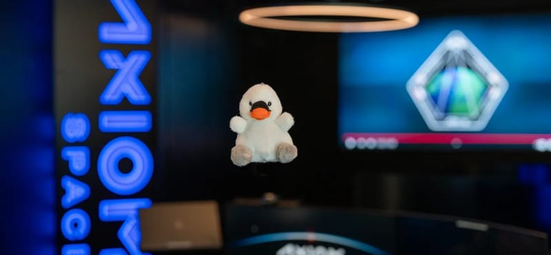 Egy plüsshattyú is az űrbe megy Kapu Tiborékkal
