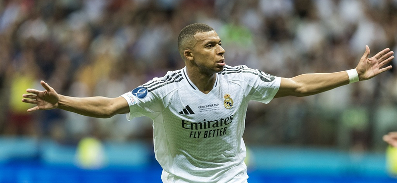 A Real Madrid nyerte az Európai Szuperkupát, Mbappé góllal debütált