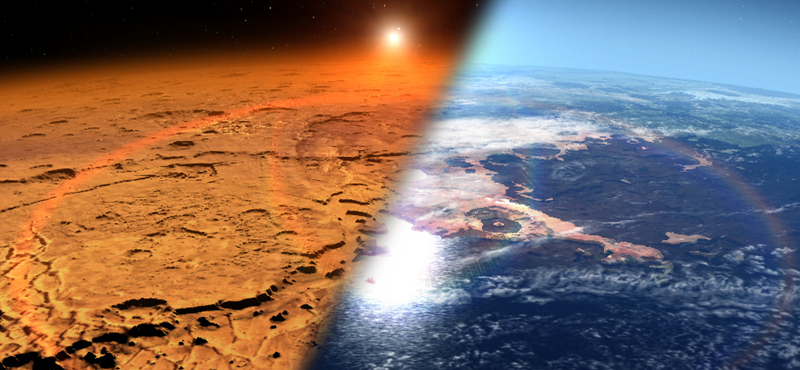 Rengeteg metánt találtak a Mars légkörében, az élet jelenlétére utalhat