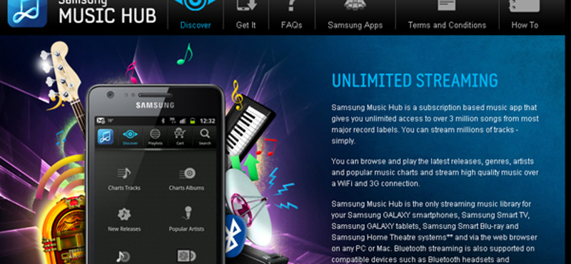 Elindult a Music Hub - a Samsung válasza az iTunes-ra