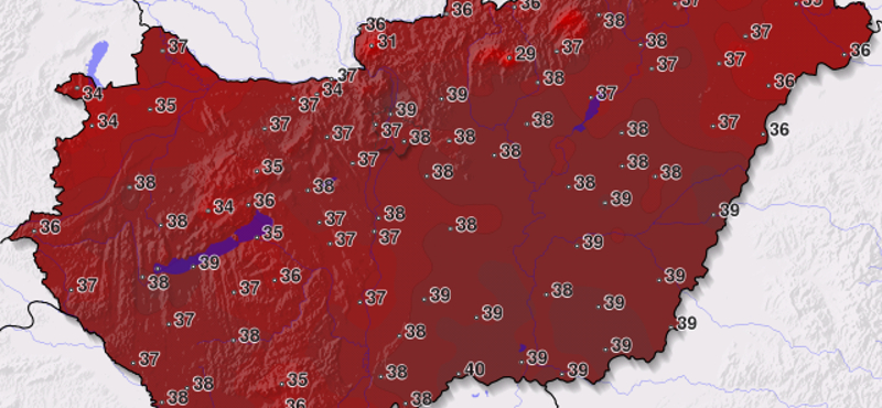 Bőven megdőlt a fővárosi melegrekord, az országos csúcs maradt az 1905-ös