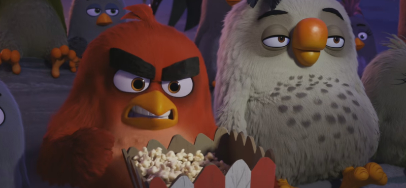 Még szórakoztatóbb előzetes jött az Angry Birds-mozihoz